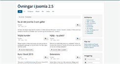 Desktop Screenshot of joomla.maltell.se