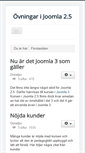 Mobile Screenshot of joomla.maltell.se