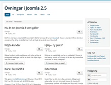 Tablet Screenshot of joomla.maltell.se